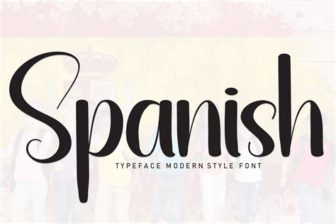 Spanish Font by william jhordy · Creative Fabrica