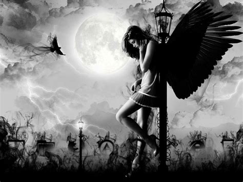 Dark Angel Girl Wallpapers - Top Free Dark Angel Girl Backgrounds ...