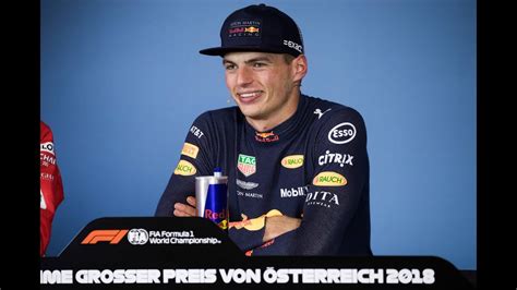 Max Verstappen Post Austrian GP Interview - YouTube