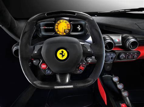 ferrari laferrari full black interior - Recherche Google