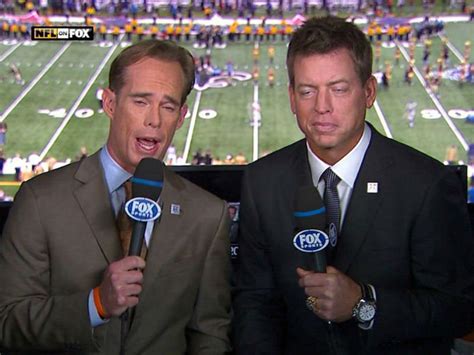 In defense of Joe Buck and Troy Aikman