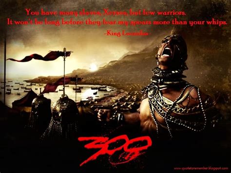 Quote to Remember: 300 [2007] | 300 movie, 300 movie quotes, Warrior quotes