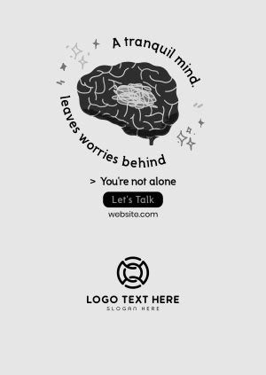 Tranquil Mind Poster | BrandCrowd Poster Maker | BrandCrowd