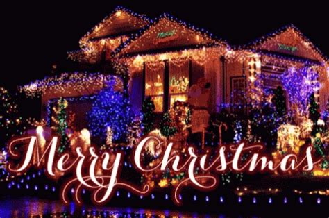 Merry Christmas Xmas Lights GIF - MerryChristmas XmasLights Decorations ...