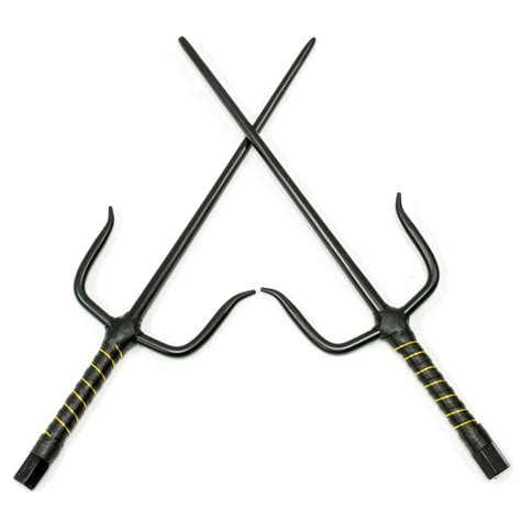Beginner Black Octagon Sai - Discount Black Kobudo Sais - Martial Arts Weapons | KarateMart.com