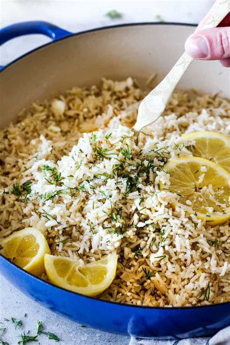 BEST Lemon Rice (Stove or Rice Cooker) - Carlsbad Cravings