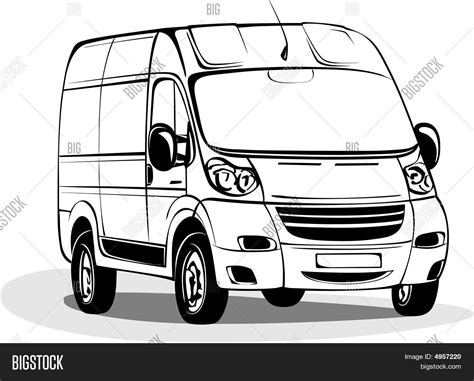 Minibus Vector & Photo | Bigstock