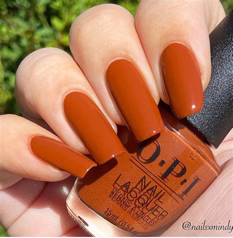 30+ Fab Orange Nails For Fall 2020 - The Glossychic