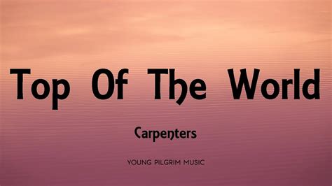 Carpenters - Top Of The World (Lyrics) Chords - Chordify