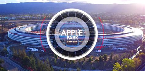 Apple Park glows to life in new 4-minute drone flyover footage