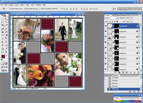 46 PHOTO COLLAGE TEMPLATE PHOTOSHOP CS6, PHOTOSHOP TEMPLATE CS6 COLLAGE PHOTO - Photo Themed