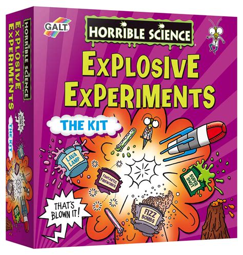 Buy Galt Toys, Horrible Science - Explosive Experiments, Science Kit for Kids, Ages 8 Years Plus ...