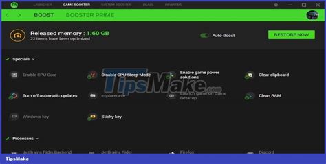 7 best FPS boosting software for Windows 10 - TipsMake.com