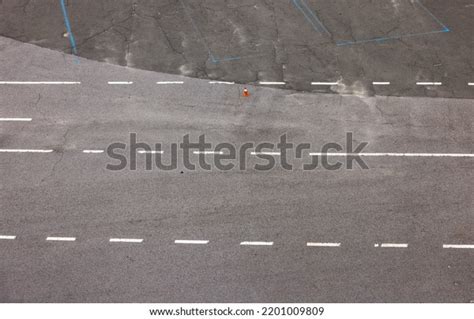 Texture Asphalt Road Markings Stock Photo 2201009809 | Shutterstock