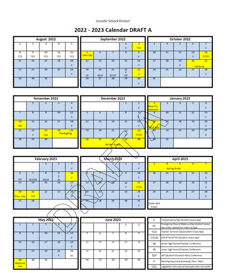 Suny Oneonta 2022-2023 Calendar - Printable Word Searches