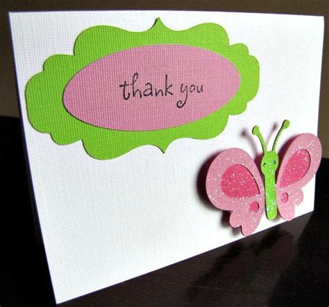 Butterfly Thank You Cards Set of 10 - Etsy