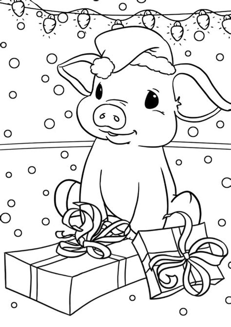 Free & Easy To Print Pig Coloring Pages - Tulamama