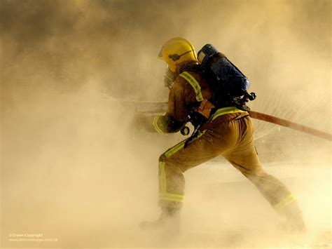 RAF Firefighter | A Royal Air Force firefighter takes part i… | Flickr