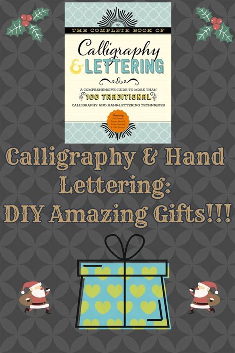 Calligraphy Lettering: DIY Amazing Gifts!!! - My Crafty Zoo