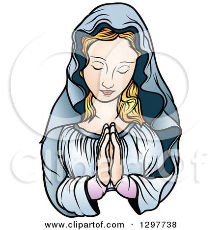 Mother Mary SVG Files - Virgin Mary Christian Vector Images Silhouette ...