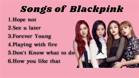 Blackpink Album: Hit Songs Of Blackpink | Songs That Help You Relax And Study - YouTube