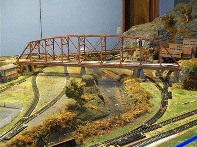 Model Railroad Bridge N Scale Model Trains, Model Train Layouts, Scale Models, Escala Ho, Model ...