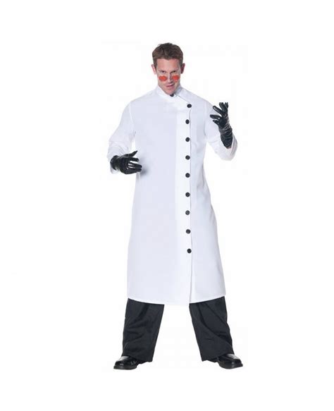 Evil Scientist Lab Coat Adult Costume