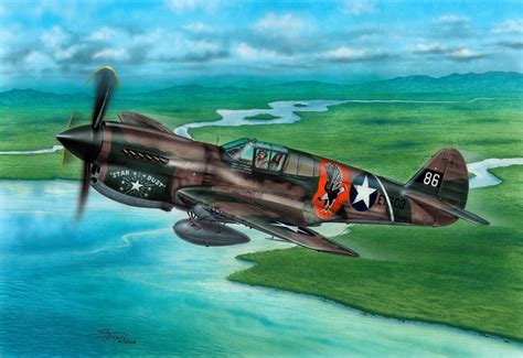 Download Military Curtiss P-40 Warhawk Curtiss P-40 Warhawk HD Wallpaper