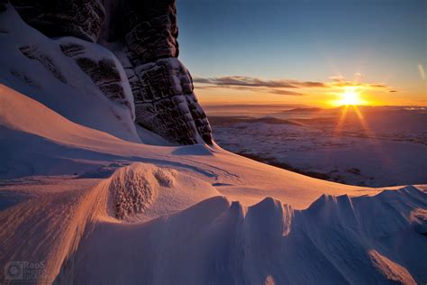 The Last Light Mourne Mountains Winter Wonderland Sunset - Etsy UK