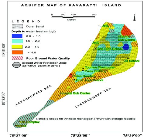 Aquifer map of Kavaratti Island. | Download Scientific Diagram