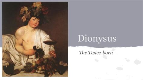 Dionysus Myth Presentation