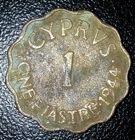 1 Piastre 1944, British Colony - George VI (1936-1952) - Cyprus - Coin - 40409