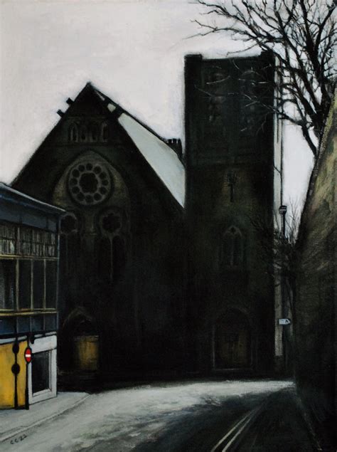 Grim Art on Twitter: "RT @MisterCorner: Trinity URC Church, Flowergate. 40cm x 30cm, acrylic ...