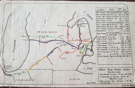 Industrial History: GTW: Grand Trunk Western Railroad