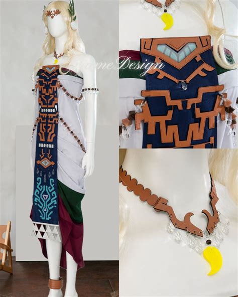 Zelda Queen Sonia Cosplay Costume Sonia Dress Queen Sonia - Etsy