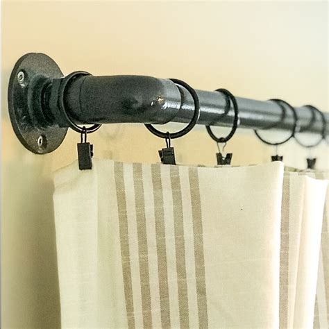 20 Inexpensive DIY Curtain Rods That Anyone Can Make