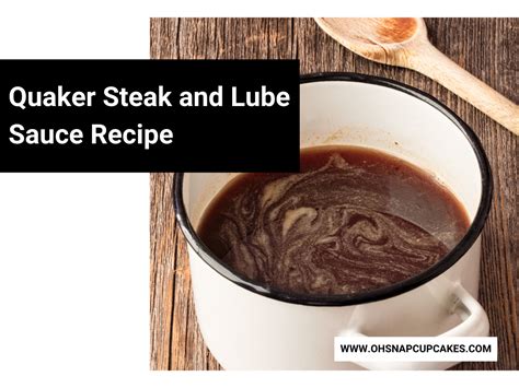 Quaker Steak and Lube Sauce Recipe - Oh Snap! Cupcakes