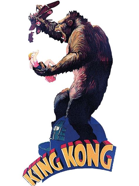 "King Kong Movie Poster" Poster for Sale by sturgillhambkwk | Redbubble