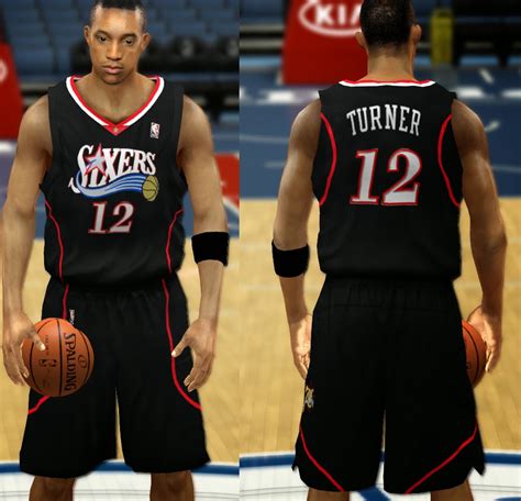 NBA 2K14 Complete Philadelphia 76ers Jerseys Patch Pack - HoopsVilla