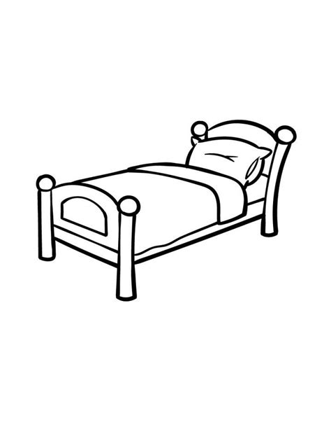 25 Easy Bed Drawing Ideas - How to Draw a Bed