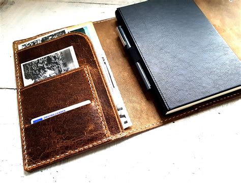 Refillable leather Journal. Leuchtturm1917 cover . A5 | Etsy | Refillable leather journals ...