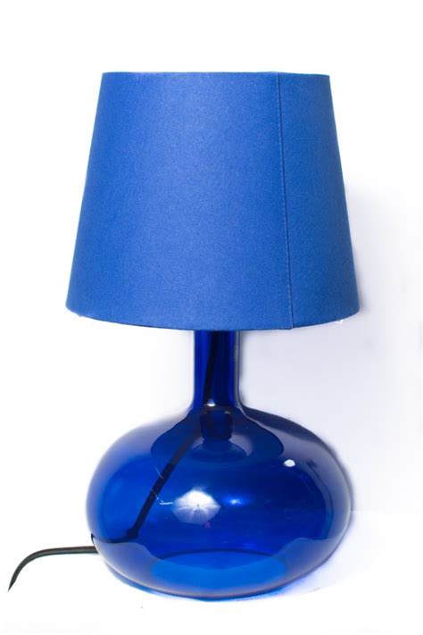 Ikea Cobalt Blue Side Table Lamp – Novelty Party Rentals