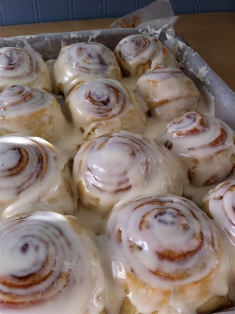 The Art of Comfort Baking: Cinnamon Rolls with Cream Cheese Icing