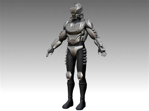 Futuristic Armor Character by Christian Green at Coroflot.com