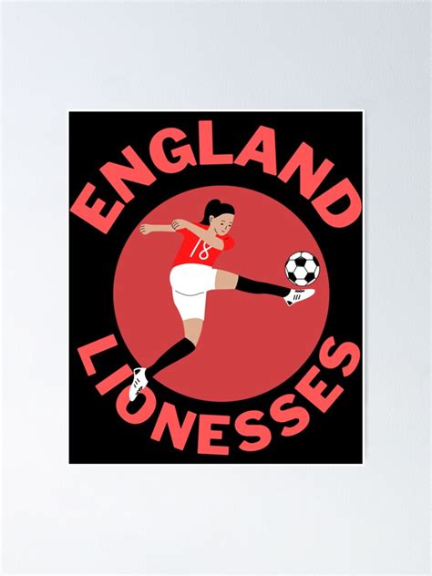 "England Lionesses , Lionesses of England, English Lionesses " Poster ...