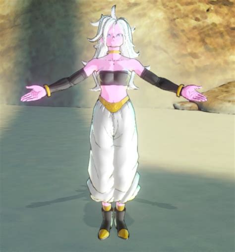 CaC Android 21 (True Form) Outfit for HUF/SYF – Xenoverse Mods