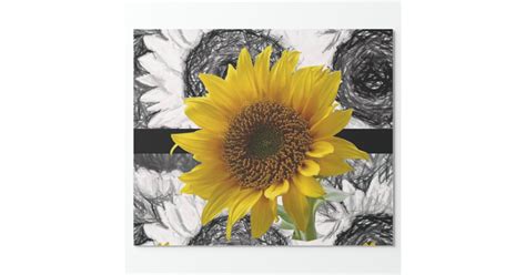 Wrapping paper Sunflower | Zazzle.com