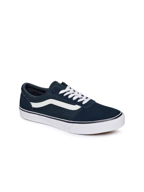 Buy Vans Women Navy Blue Suede Sneakers - Casual Shoes for Women 7666135 | Myntra