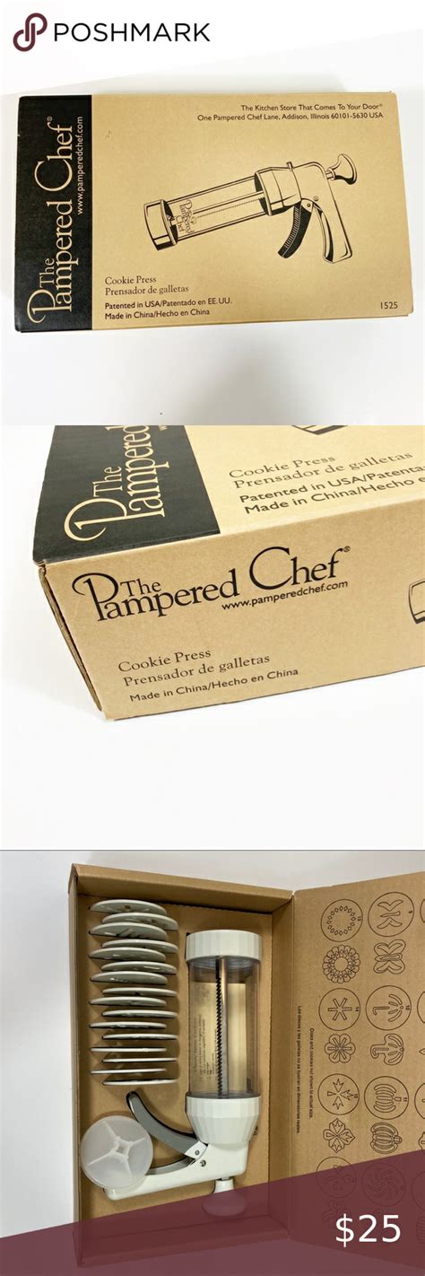 Pampered Chef Cookie Press | Pampered chef cookie press, Pampered chef, Cookie press