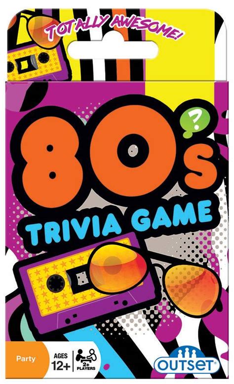 80s Trivia Card Game - Boardgames.ca